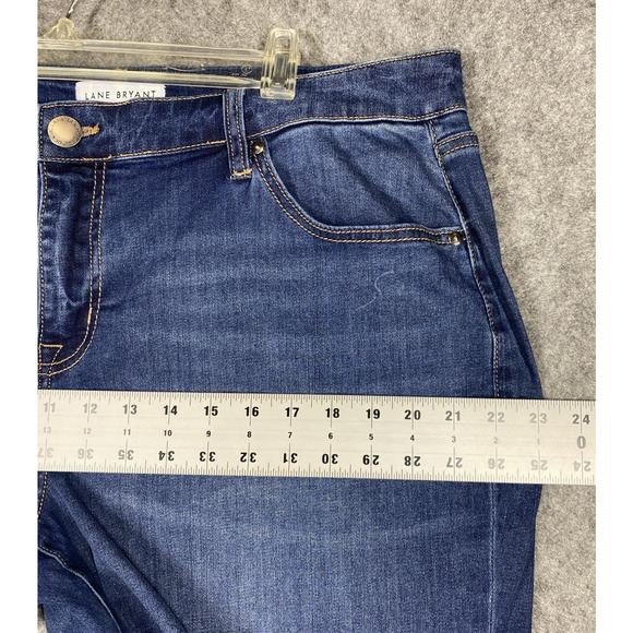 Lane Bryant Blue Ankle & Cropped Jeans - Picture 3 of 10